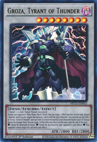 Groza, Tyrant of Thunder - MP23-EN055 - Ultra Rare 