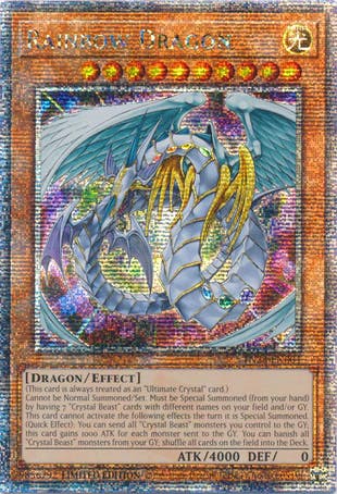 Rainbow Dragon - TN23-EN004 - Quarter Century Secret Rare